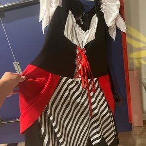 Torrid pirate Halloween dress size 12